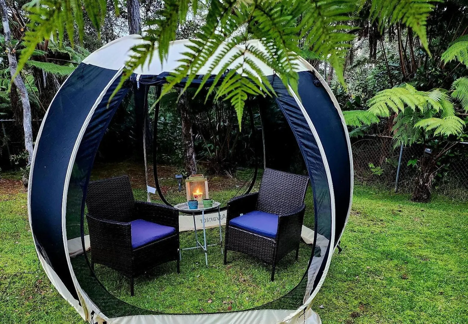 Romantic Retreat, Relax At Hot-Tub, Indoor & Outdoor Shower, Firepit, 5 Min To Hawaii Volcano Park